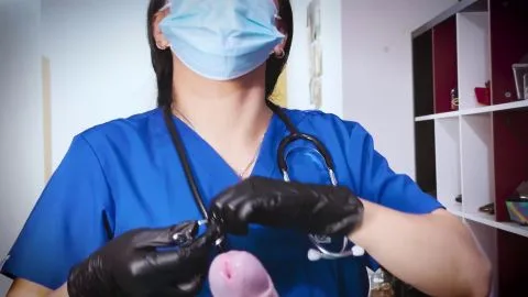 dominafire Cruel Nurse Domina Fire Edging Cbt Sounding Patient