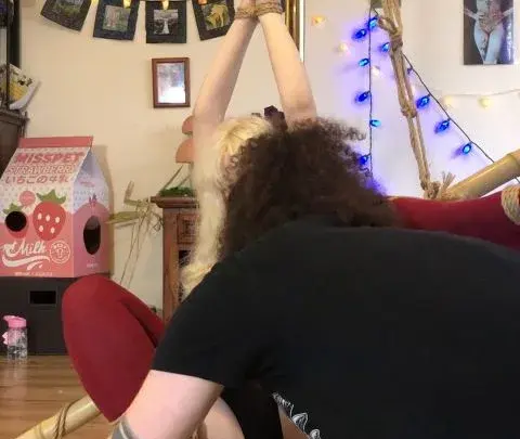 knottydevil 2023 11 07 This clips is from a tie I did with pixiebait where we trie a822