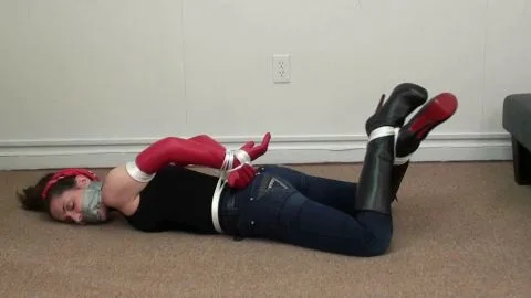 TiedinHeels Tilly Tapegagged BootBound 2 HD WMV
