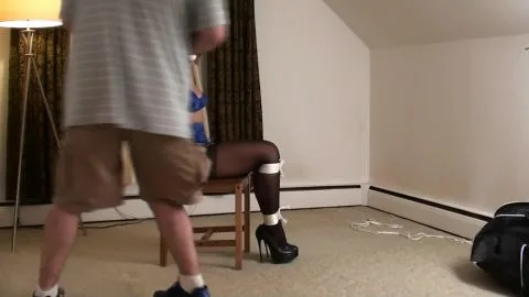 TiedinHeels Sahrye Chairtied Lingerie Heels FULL 2016 HD mp4