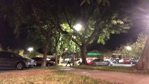 Bondagelife 1 latex park walk tease