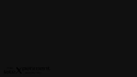 LateXperient H265 2010 08 15 Sophie Green