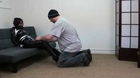 TiedinHeels Hannah Catsuit Pump Gag Over Knee Boots 1 HD WMV