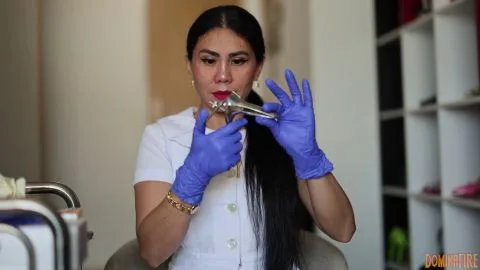 dominafire Latex Glove Fetish Asmr