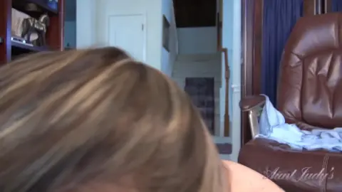 auntjudys com – Step-Auntie-Jayden-Gives-You-a-Blowjob-Then-Busts-Out-