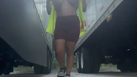 TanlinesNGoodTimes – African American Curvy Girl Outdoor Fuck