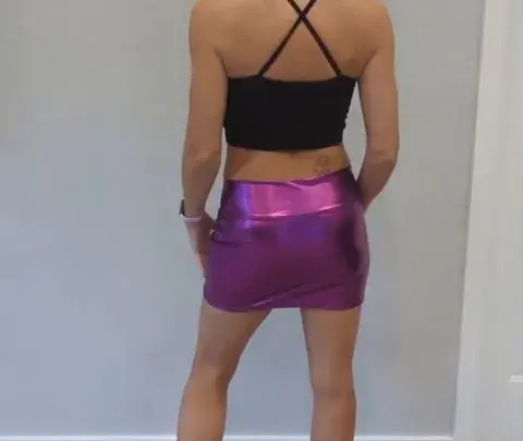 Milf Stella OF 2024 07 23 Short Skirt And See Through Top Try On