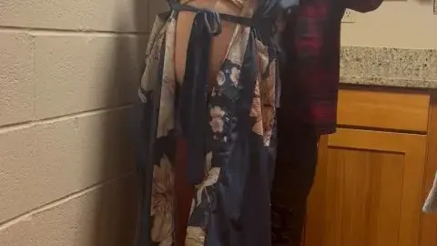 knottydevil 2023 04 17 In this series of clips adorgeous is tied up in lingerie an 8129