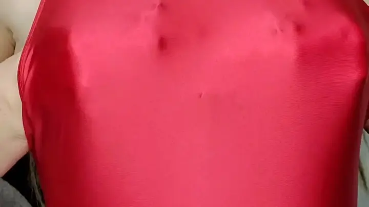 natalienightwolf – Natalie Nightwolf Red Bodysuit Tease