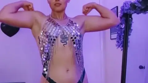 kitthebeefcake shiny top