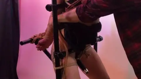 knottydevil 2023 09 18 Here is a fun device bondage rope bondage hybrid with ador e8bb