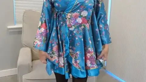 Milf Stella OF 2025 07 20 Sadie’s Pretty Blue Robe