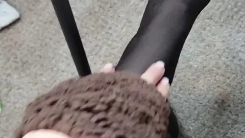 natalienightwolf – Black Pantyhose Solo Scene