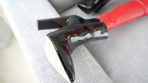 Supermolly777 – Red Latex Milf Sucks and Rides Hard