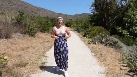 kitthebeefcake blue dress in nature