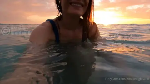 natalienightwolf – solo underwater ocean self-touching