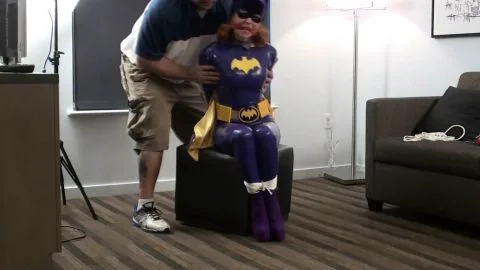 TiedinHeels Sarah Brooke Batgirl Bat Trapped 2016 FULL HD mp4