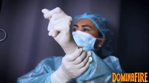 dominafire Finger Sounding By Sadistic Nurse Dominafire