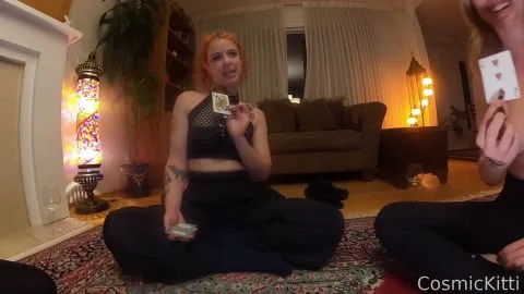 Boba Bitch Non NIP ShyGothExhib, CosmicKitti, Pxl prncss A Friendly Game of Cards