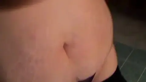 auntjudys com – Bambi Strips During Her Workout