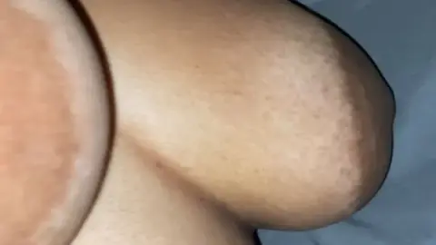 TanlinesNGoodTimes – Black Curvy Milf with Big Tits on Bed