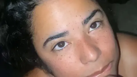 Two Black Girls Massage Faces Then One Sucks Finger in Selfie POV