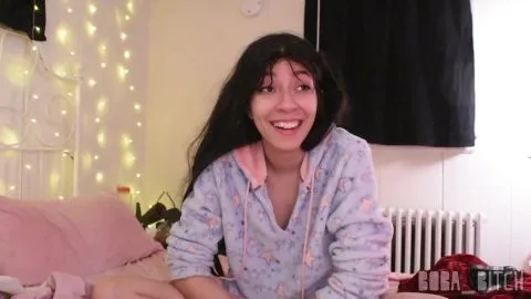 Boba Bitch Non NIP Breathplay and Cum Eating With Your Sister