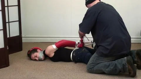 TiedinHeels Tilly Tapegagged BootBound 3 HD WMV