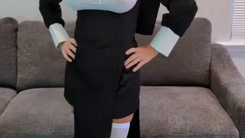 Milf Stella OF 2024 09 10 Sister Stella Tries On Her Nun Habit And Cosplay Costume