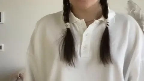 webgirl – 18yo brunette teen pigtails blowjob and doggy