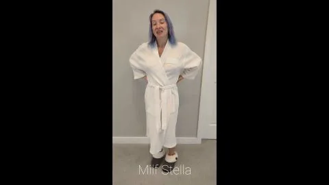 Milf Stella OF 2024 03 10 Just me in my robe and slippers #stellahere #girlnextdoor #petite #robe #slippers