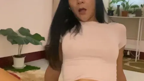 beer111 – East Asian Babe JERKS OFF On Bed With Sex Toy