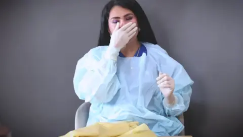 dominafire Medical And Latex Glove Fetish