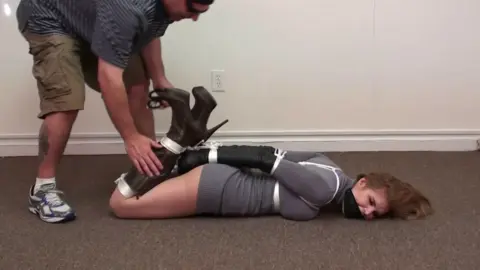 TiedinHeels Candle-Sweaterdress-Gloves-Boots-2-HD-WMV