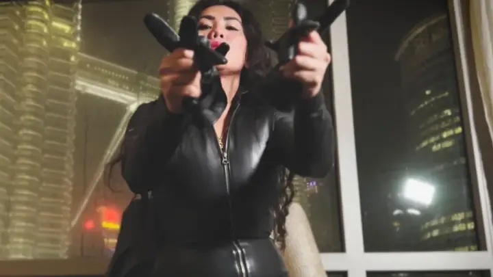 dominafire Leather Feitsh Asmr By Dominafire