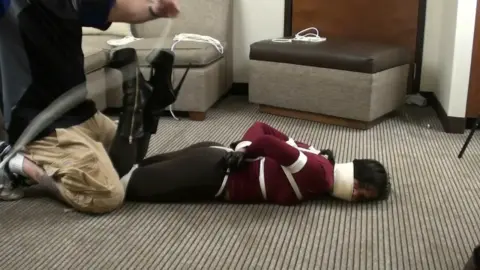 TiedinHeels Monica-Captured-Controlled-Ankle-Boots-HD-mp4