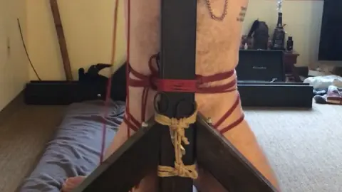 knottydevil 2020-11-21 POV you are tied to a chair and have to watch me tied and sq b48d