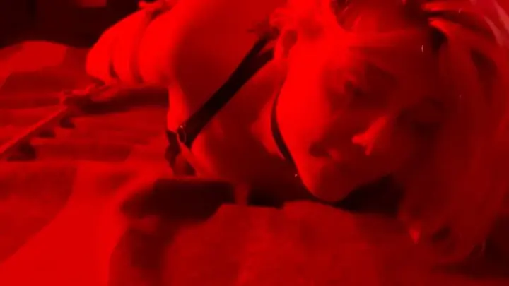 knottydevil 2022-11-23 Some clips of anonymous squirming on the bed unable to get o c183
