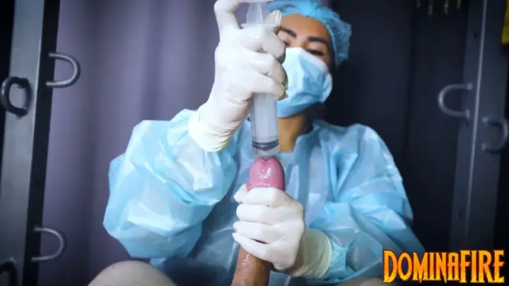 dominafire Finger Sounding By Sadistic Nurse Dominafire